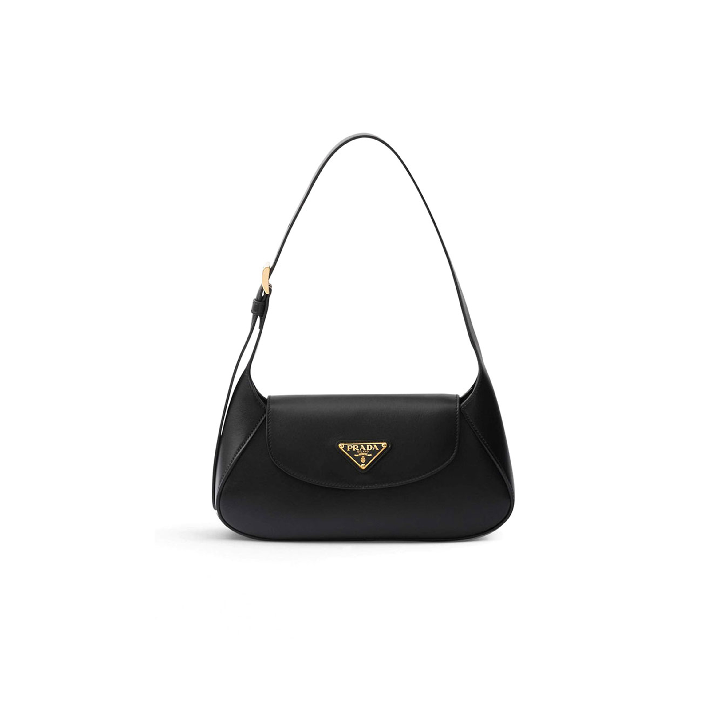PRADA SMALL LEATHER SHOULDER BAG 1BD358 (25*15*5cm)